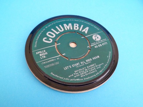 Pop / Hard Rock DRINKS COASTERS - Upcycled SINGLES Original Vinyl Record List 1 - Picture 757 of 993