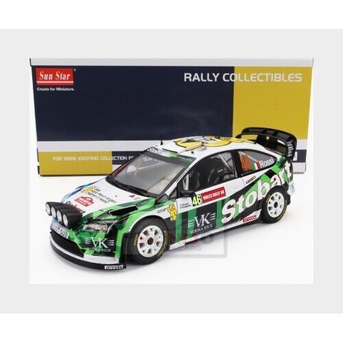 1:18 SUNSTAR Ford Focus Rs Wrc #46 Rally Wales Gb 2008 Valentino Rossi SS3939 - Foto 2 di 2