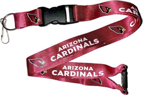 Cordón llavero de seguridad separatista de los Arizona Cardinals NFL con clip desmontable - Imagen 1 de 1