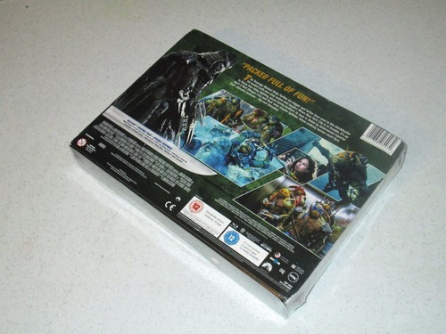 Teenage Mutant Ninja Turtles Limited Edition Figure Pack PAL Region Blu Ray - Picture 4 of 4