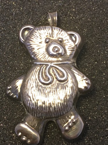 Vintage! 925. LEX Sterling TEDDY BEAR Brooch - Bild 3 von 19