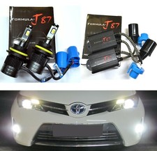LED G8 Canceler 9007 HB5 5000K White Two Bulbs Head Light Dual High Low Beam Fit