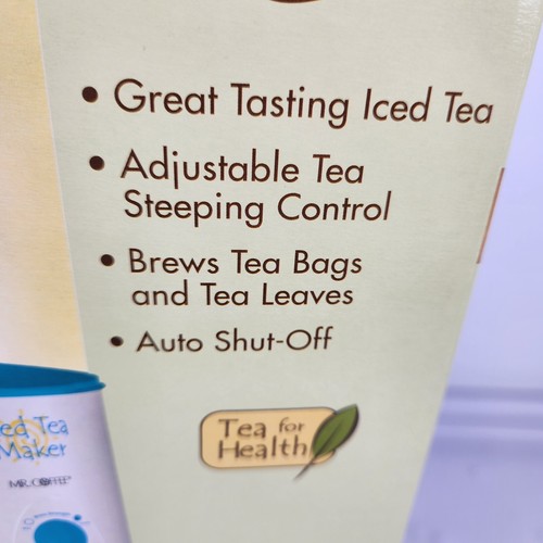 Mr. Coffee Iced Tea Maker Adjustable Brew Strength 3 Qt No Pitcher Works - Picture 4 of 12