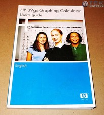 1x Manual User Guide for HP 39GS Graphing Calculator HP OEM {HP39GS} - USA