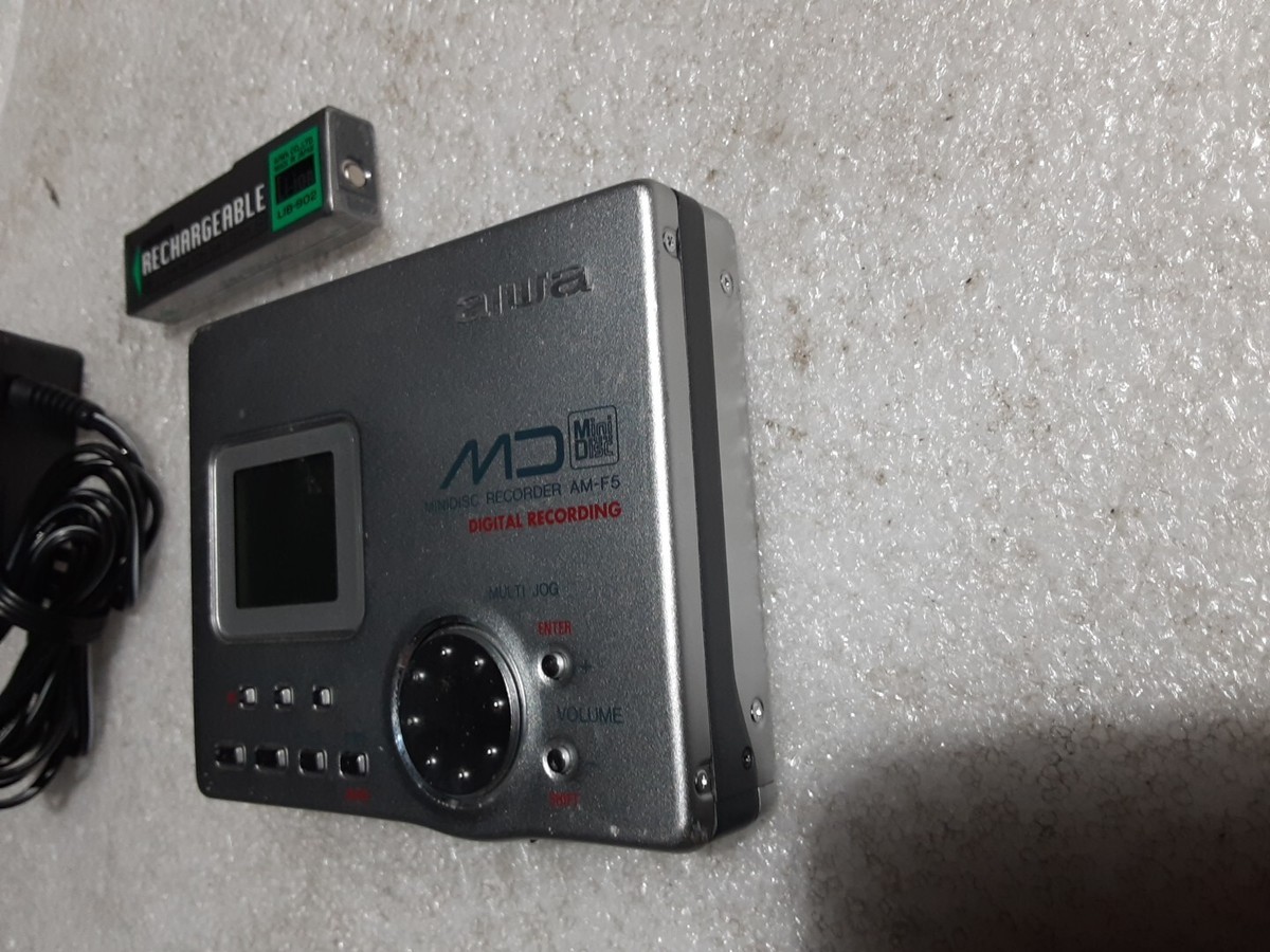 レビュー高評価の商品 AM-F5 Aiwa Portable eBay | Recorder Minidisc ポータブルプレーヤー