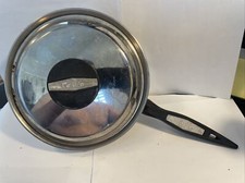 VINTAGE CARICO 1 QUART SAUCE PAN WITH LID NEEDS CLEANED FAST SHIPPING