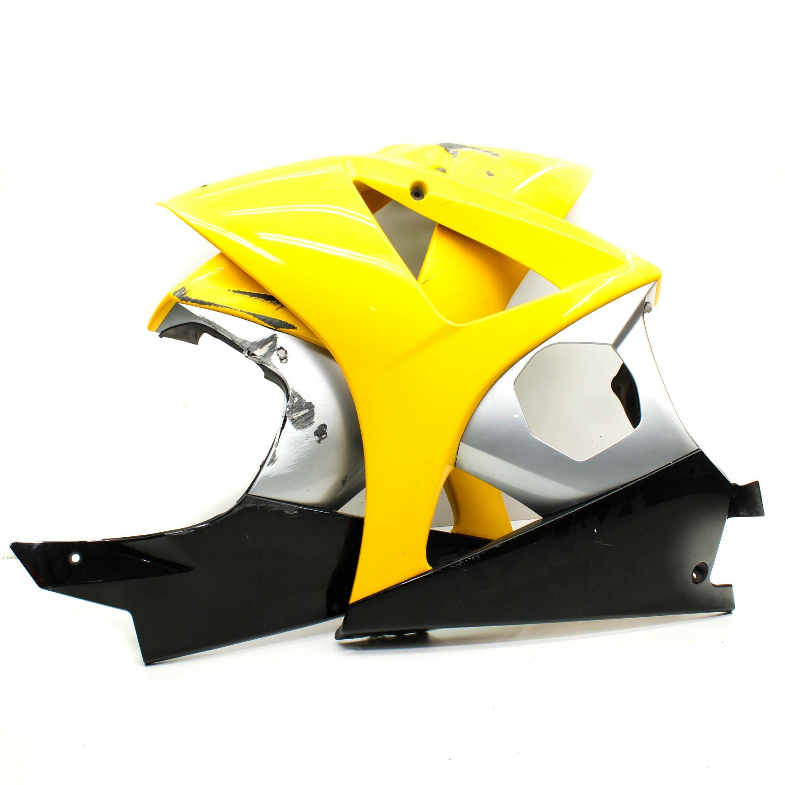 07 08 SUZUKI GSXR 1000 HEADLIGHT UPPER SIDE LOWER FAIRING SET LEFT RIGHT YELLOW item image