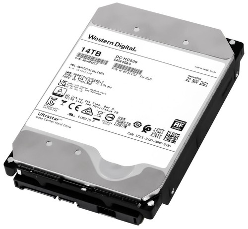 FESTPLATTE 14TB WD ULTRASTAR WUH721414ALE604 7200U/min 512MB SATA III 3.5'' Zoll - Bild 3 von 8