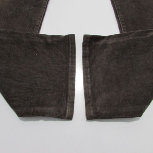 Levis 751 Corduroy Regular Fit straight leg Stretch Brown W 32 / L31 SKU M17911 - Picture 5 of 13