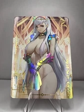 Belfast Azur Lane Engraved Holo Sexy Goddess Anime Waifu ACG Card