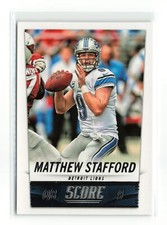 MATTHEW STAFFORD #73 2014 PANINI SCORE LIONS