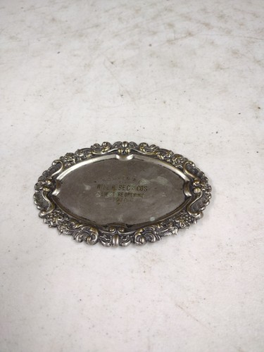Antique 1910 Will H. Beck Co. New Store Advertising Promotional Silver Tray - Picture 2 of 12