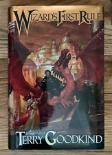 Terry Goodkind WIZARD'S FIRST RULE 1st / 1st  Hardcover 1994 HC/DJ Book TOR