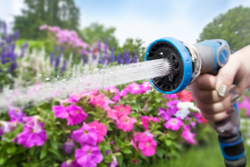 Garden Hose Nozzle Sprayer Heavy Duty - Features 10 Spray Patterns, THUMB CONTRO - Picture 7 of 12