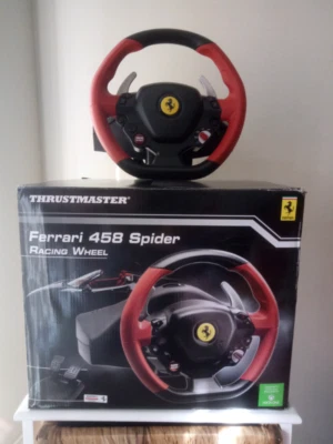 Thrustmaster Ferrari 458 Spider Wheel Video Games Moonah