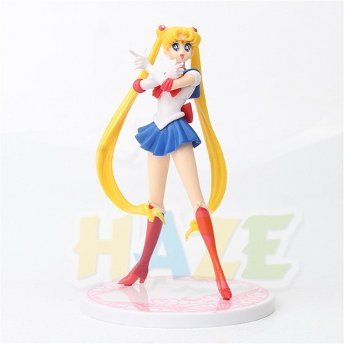 Anime Sailor Moon Tsukino Tsukino Usagi PVC Figure Model New - Bild 4 von 11