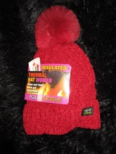 Polar Extreme Women's Thermal Insulated Winter Knit Hat Beanie