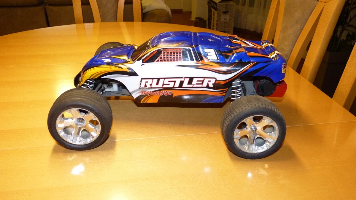 Traxxas rustler blue cheap