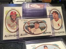 2017 Allen and Ginter MINI Black Border, A & G Backs, World Dudes, Constellation