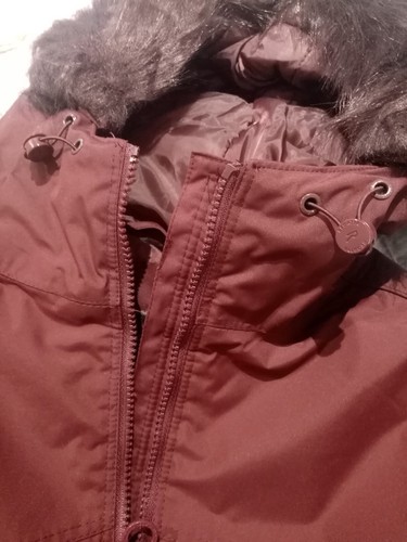 Womens Jacket Coat WATERPROOF WINDPROOF Lined With Hoodie Size 10 New - Picture 13 of 15