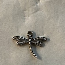 Silver Dragonfly Charms Pendant Jewelry Making DIY