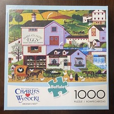 Charles Wysocki Virginia's Nest 1000 Pc Jigsaw Puzzle, Buffalo Games Excellent