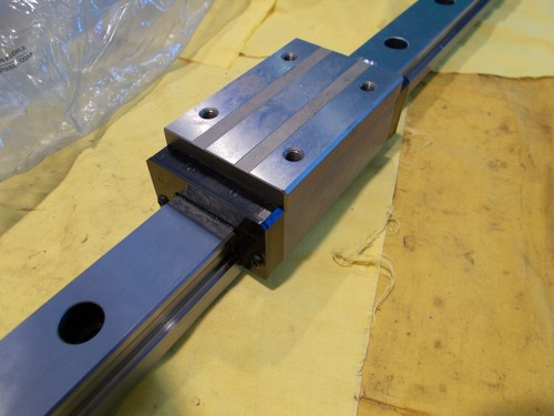 NEW NOOK USA LINEAR SLIDE caged ball profile rail NHRC 45 ML x 51 1/4" OAL - Picture 8 of 9