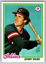 1978 Topps #608 Johnny Grubb