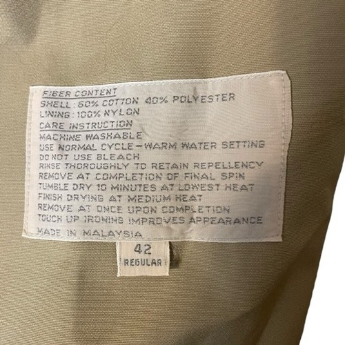 Gabardina Misty Harbor vintage de 1980 para mujer XL, grande 42R caqui tostado - Imagen 13 de 15
