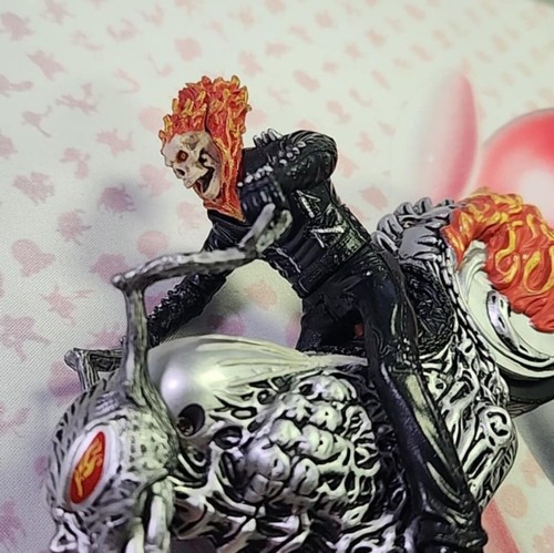 Hasbro 2006 Ghost Rider Flame Cycle - Ripcord Actionfigur - ohne Ripcord (B200) - Bild 4 von 5