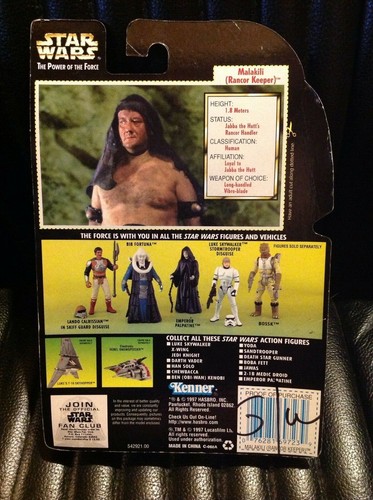 Star Wars Potere della Forza, Malakili "Rancor Keeper" con Lama Vibro Lunga - Foto 2 di 2