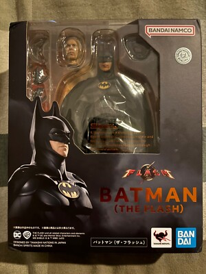 S.H. FIGUARTS BATMAN THE FLASH MICHAEL KEATON ACTION FIGURE IN STOCK!