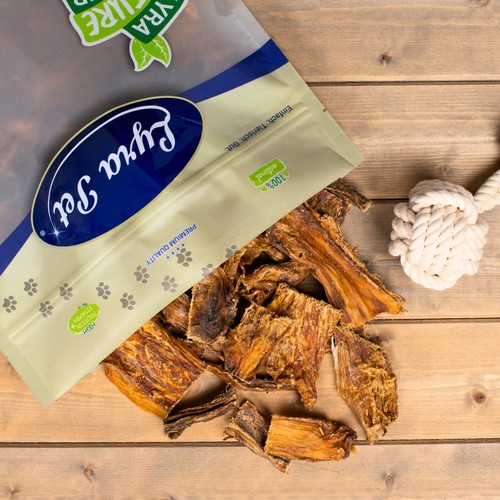 10 kg Rinderdörrfleisch Chips 4 - 10 cm Hundesnack Leckerli fettarm Lyra Pet® - Bild 6 von 7
