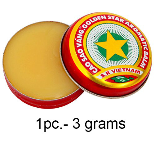 10x Original Vietnamesischer Balsam Goldenen Stern Cao Sao Vang Golden star balm - Bild 5 von 5
