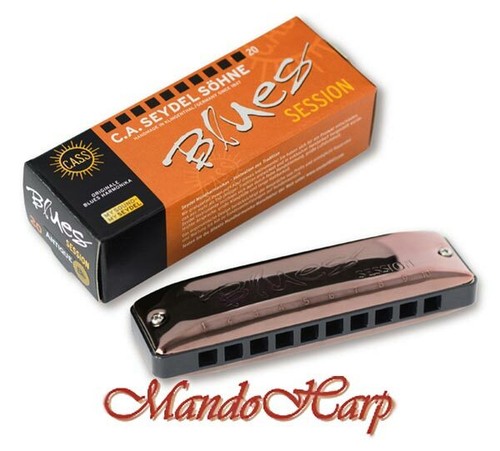 Seydel Harmonica - 10201_antiq Blues Session Antique (SELECT KEY) NEW - Picture 1 of 3