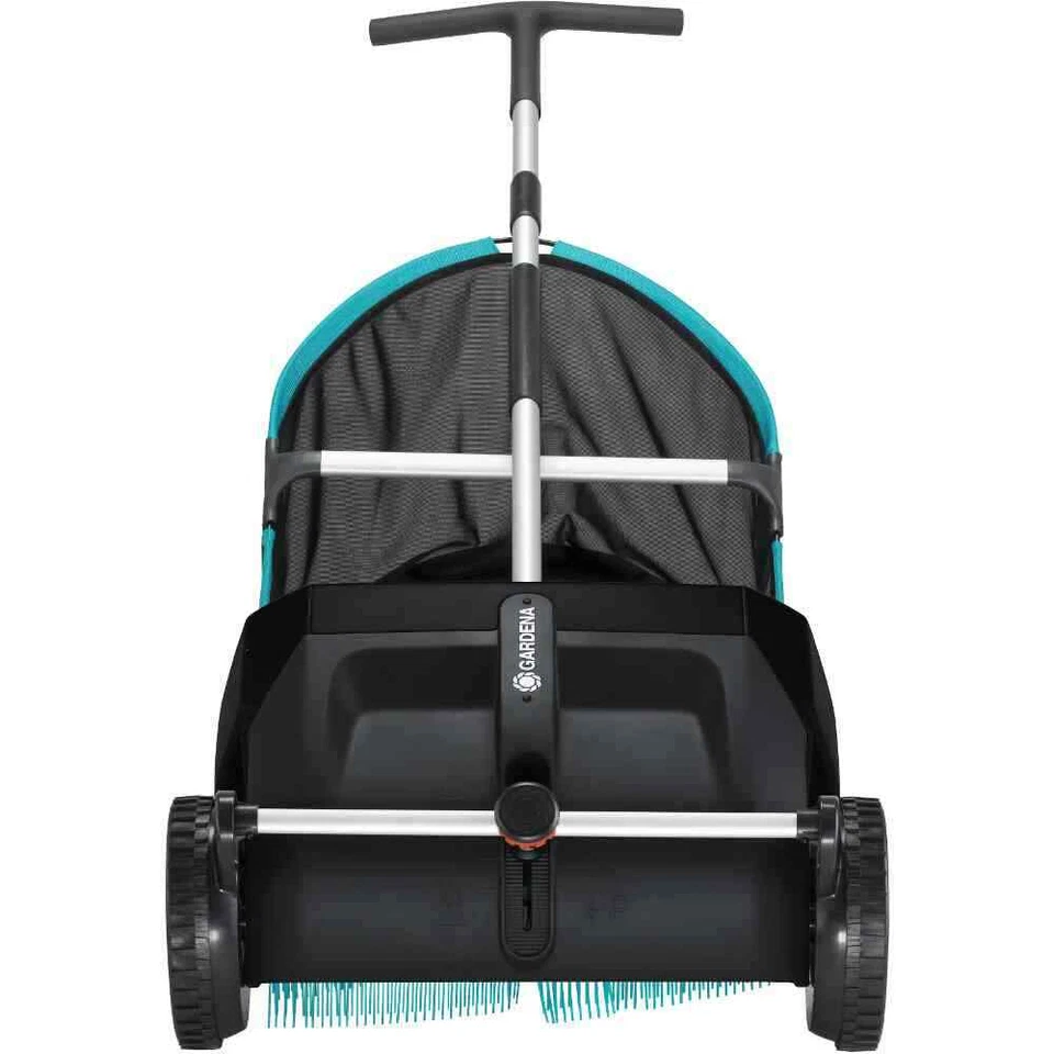 GARDENA Laub- & Rasensammler Blätter aufsammeln Rechen Gartengerät zum schieben - Bild 2 von 4