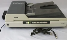 Epson WorkForce GT-1500 Color Document Scanner w Cords Error Message