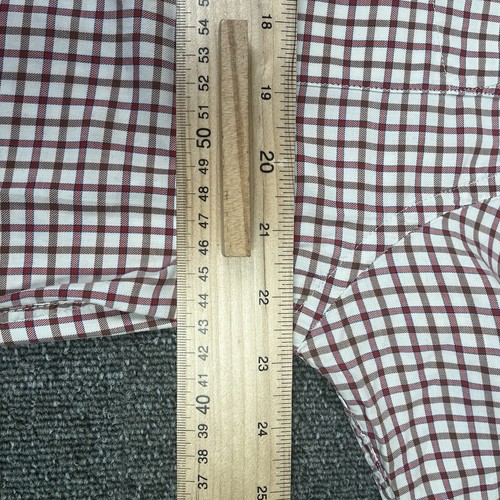 Hackett Shirt Mens Extra Large Check Button Down Finest Italian Cotton - Picture 4 of 13