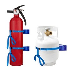 Cylinder Wall Mounted Bracket Propane Tank Holder With 59 Inch Strap And Sus 304