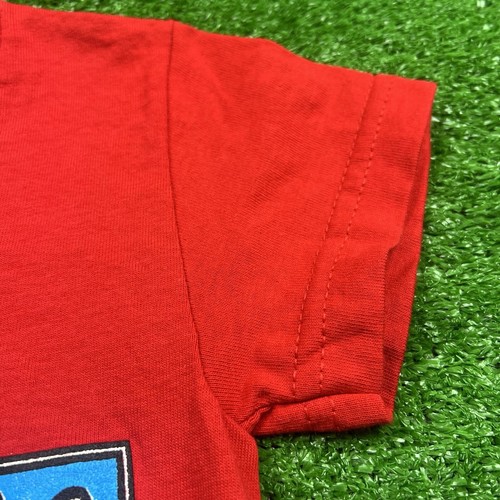 Vintage 1998 Arizona Chili Dogs Youth T-Shirt Red Size XS Made in USA - Picture 3 of 8