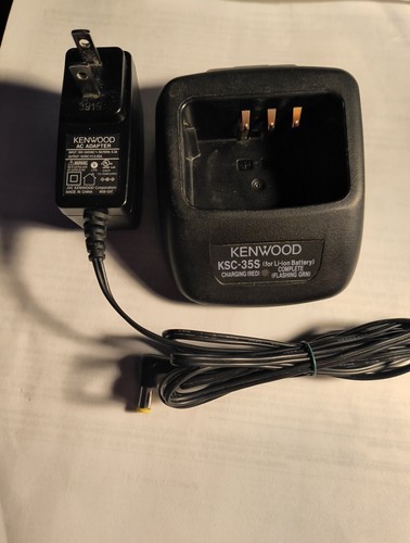 OEM Kenwood KSC-35S Rapid Charger with Power Cord