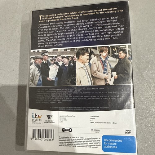 DVD The Chief Collection, 2017 Serie Completa 11 Discos ITV Crimen Británico Como Nuevo - Imagen 2 de 5