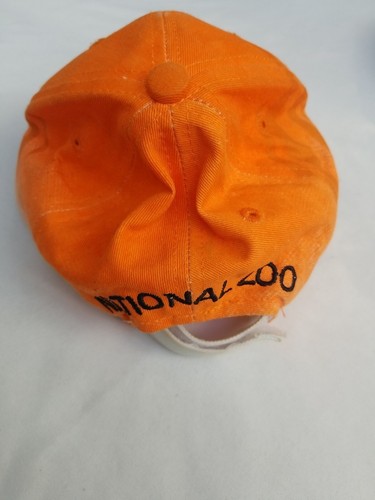 Childs National Zoo Black & Orange Tiger Eyes Cap Hat - Picture 2 of 6