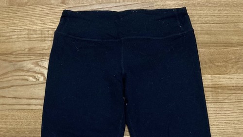 Girl's Athleta Black Athletic Capri Leggings Size 12 GUC - Picture 2 of 3