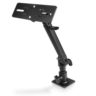 Bzcovac Marine Electronic Mount, Fish Finder Bracket, Anodized Aluminum Black
