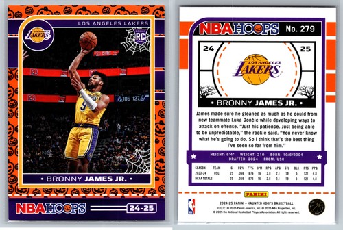 2024-25 Panini NBA Haunted Hoops ORANGE PUMPKIN Parallels #201-300 You Pick! - Picture 75 of 94