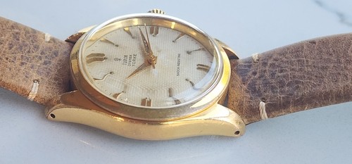 Vintage TUDOR Yorke By Rolex Ref 7904 Cal 1156 Honeycomb Dial Men's Manual Watch - Picture 14 of 23