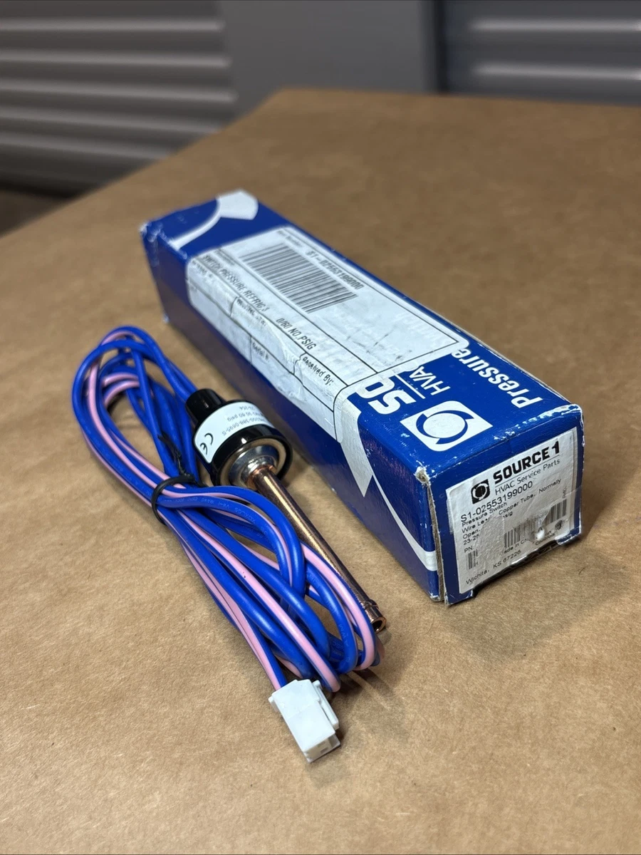 Source 1 Pressure Switch S1-02553199000 30-60 psig photo 1