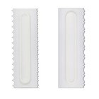  4 Stück Kuchenschaber Kunststoff Einfache Fondant Kuchencreme Formschaber