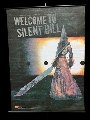 Silent Hill Pyramid Head Scroll Konami 2008 33x44 